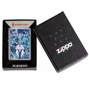 Бензинова запальничка Zippo Kryptek, Street Chrome (49334)