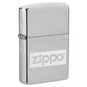 Подарунковий набір Zippo: фляга 89 мл і бензинова запальничка, хром, сріблястий (49358)