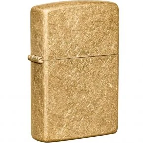 Бензинова запальничка Zippo Tumbled Brass, золотиста (49477)