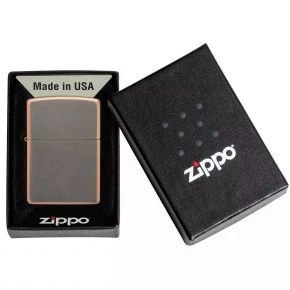 Бензинова запальничка Zippo Rustic Bronze, бронзова (49839)