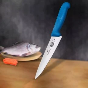 Шеф-ніж Victorinox Fibrox 19 см, синій (5.2002.19)
