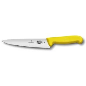 Шеф-ніж Victorinox Fibrox 19 см, жовтий (5.2008.19)