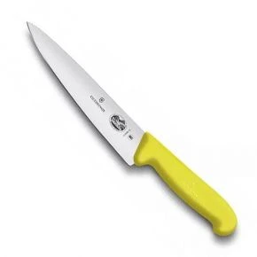 Шеф-ніж Victorinox Fibrox 19 см, жовтий (5.2008.19)