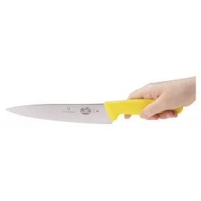 Шеф-ніж Victorinox Fibrox 19 см, жовтий (5.2008.19)