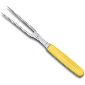 Виделка для м'яса Victorinox Swiss Classic 15 см, жовтий (5.2106.15L8B) Виделка для м'яса Victorinox Swiss Classic 15 см, жовтий (5.2106.15L8B)