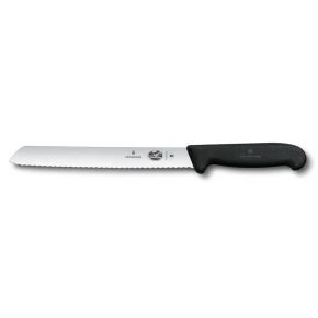 Хлібний ніж Victorinox Fibrox 21 см, чорний (5.2533.21)