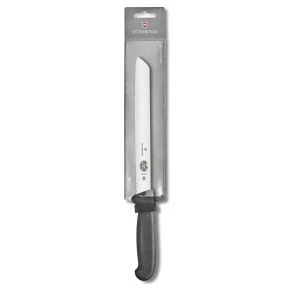 Хлібний ніж Victorinox Fibrox 21 см, чорний (5.2533.21)
