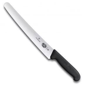 Ніж для хліба й випічки Victorinox Fibrox 26 см, чорний (5.2933.26)