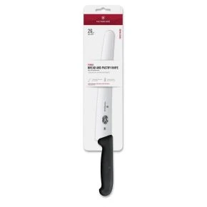 Ніж для хліба й випічки Victorinox Fibrox 26 см, чорний (5.2933.26)