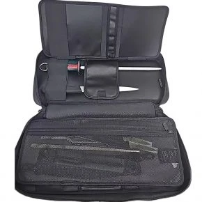Набір кухонних ножів Victorinox Chef's Knife Folder Compact Set, 16 предметів, чорний (5.4963.1)