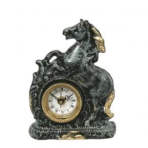 Годинник настільний Virtus «Horse Plain», бронза, кварцовий (5106vi)