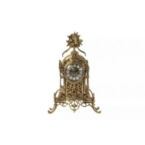 Набір Virtus годинник Cathedral Flowers і два канделябри Serpentin, бронза, золотистий (5520-4202SET)
