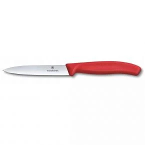 Набір ножів для овочів із 3 предметів Victorinox Swiss Classic Paring Set 11 см, червоний, подарункова коробка (6.7111.34C1)
