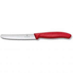 Набір для чищення овочів із 3 предметів Victorinox Swiss Classic Paring Set 11 см, червоний (6.7111.35)