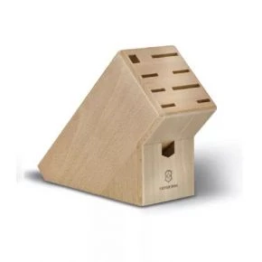 Набір кухонних ножів Victorinox Swiss Classic Cutlery Block, 9 предметів у буковій підставці, чорний (6.7193.9)