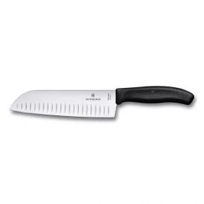 Набір кухонних ножів Victorinox Swiss Classic Cutlery Block, 9 предметів у буковій підставці, чорний (6.7193.9)