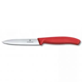 Набір із 2 ножів для овочів Victorinox Swiss Classic 10 см, червоний (6.7791.2C1)