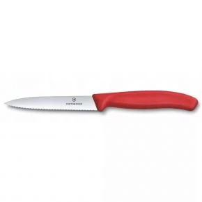 Набір із 2 ножів для овочів Victorinox Swiss Classic 10 см, червоний (6.7791.2C1)