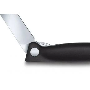 Ніж для пікніка складаний Victorinox Swiss Classic, лезо 11 см, чорний (6.7803.F)