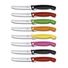 Ніж для пікніка складаний Victorinox Swiss Classic, лезо 11 см, чорний (6.7803.F)
