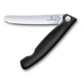 Ніж для пікніка складаний Victorinox Swiss Classic, лезо 11 см, чорний (6.7803.F)