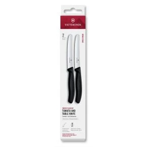 Набір ножів для томатів Victorinox Swiss Classic 11 см, 2 шт., чорний (6.7833.2) Набір ножів для томатів Victorinox Swiss Classic 11 см, 2 шт., чорний (6.7833.2)