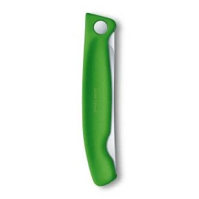 Складаний ніж для пікніка Victorinox Swiss Classic 10 см, зелений, блістер (6.7836.F4B)