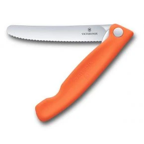 Складаний ніж для пікніка Victorinox Swiss Classic 11 см, помаранчевий (6.7839.FC1)