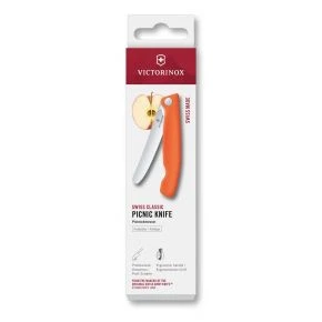 Складаний ніж для пікніка Victorinox Swiss Classic 11 см, помаранчевий (6.7839.FC1)