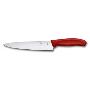 Шеф-ніж Victorinox Swiss Classic 19 см, червоний (6.8001.19B)