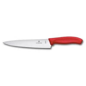 Шеф-ніж Victorinox Swiss Classic 19 см, червоний (6.8001.19C1B)