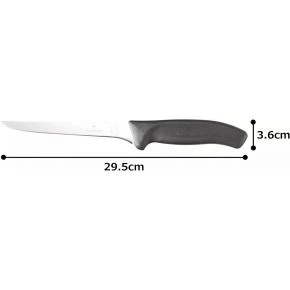 Обвалювальний ніж Victorinox Swiss Classic Flex 15 см, чорний, подарункова коробка (6.8413.15G)