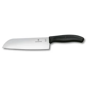 Сантоку Victorinox Swiss Classic 17 см, чорний (6.8503.17B)