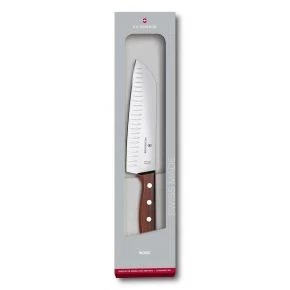 Сантоку Victorinox Wood 17 см, коричневий (6.8520.17G)