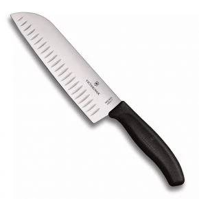 Сантоку Victorinox Swiss Classic 17 см, чорний, блістер (6.8523.17B)