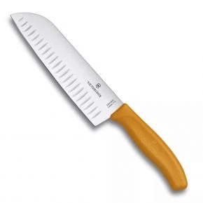 Сантоку Victorinox Swiss Classic 17 см, помаранчевий (6.8526.17L9B)