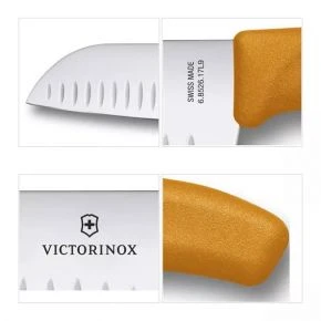 Сантоку Victorinox Swiss Classic 17 см, помаранчевий (6.8526.17L9B)