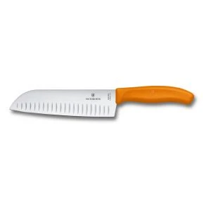 Сантоку Victorinox Swiss Classic 17 см, помаранчевий (6.8526.17L9B)