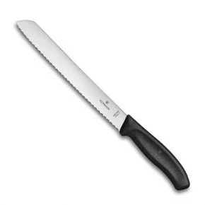 Хлібний ніж Victorinox Swiss Classic 21 см, чорний (6.8633.21B)