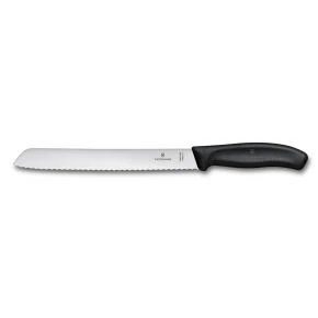 Хлібний ніж Victorinox Swiss Classic 21 см, чорний (6.8633.21B)