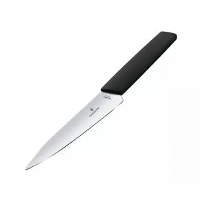 Шеф-ніж Victorinox Swiss Modern 15 см, чорний (6.9013.15B)