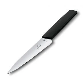 Шеф-ніж Victorinox Swiss Modern 15 см, чорний (6.9013.15B)