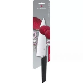 Шеф-ніж Victorinox Swiss Modern 20 см, чорний (6.9013.20B)
