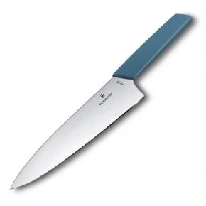 Шеф-ніж Victorinox Swiss Modern 20 см, блакитний (6.9016.202B)
