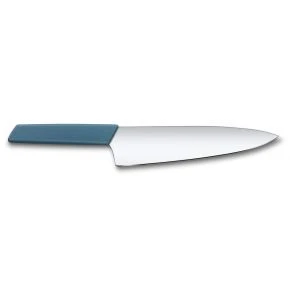 Шеф-ніж Victorinox Swiss Modern 20 см, блакитний (6.9016.202B)