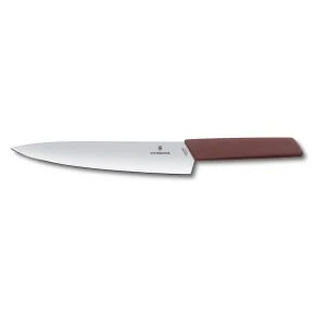 Шеф-ніж Victorinox Swiss Modern 22 см, бордовий (6.9016.221B)