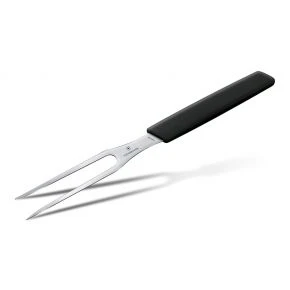 Виделка для м'яса Victorinox Swiss Modern 15 см, чорний (6.9033.15B)