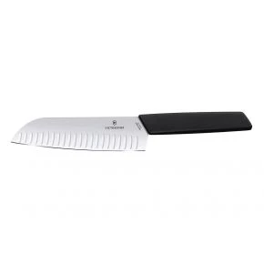 Сантоку Victorinox Swiss Modern 17 см, чорний (6.9053.17KB)