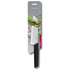 Сантоку Victorinox Swiss Modern 17 см, чорний (6.9053.17KB)