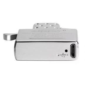 Інсерт для запальнички Zippo Arc, хромований, дві дуги, USB (65828)